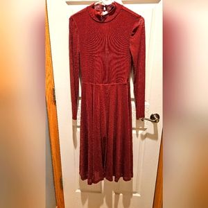 Burnt Orange Longe Sleeve dress
